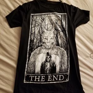 The end donnie darko tarot card t shirt